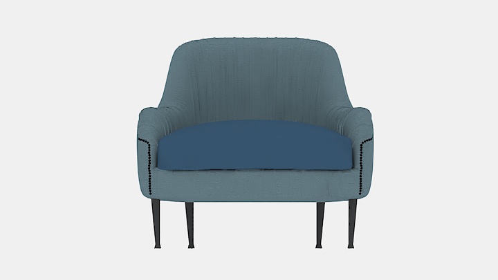 渲染模型_沙发椅160