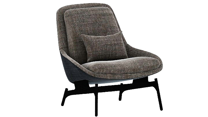 渲染模型_沙发椅162