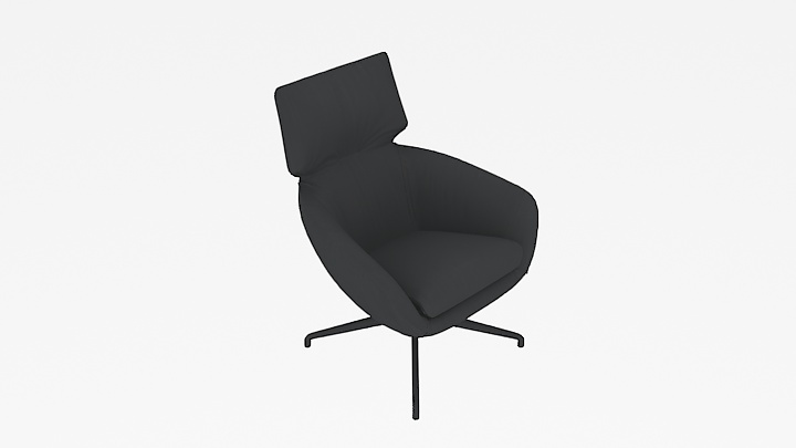 渲染模型_沙发椅167