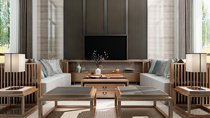 渲染模型_沙发组合015