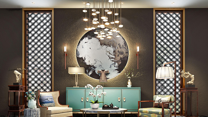 渲染模型_沙发组合021