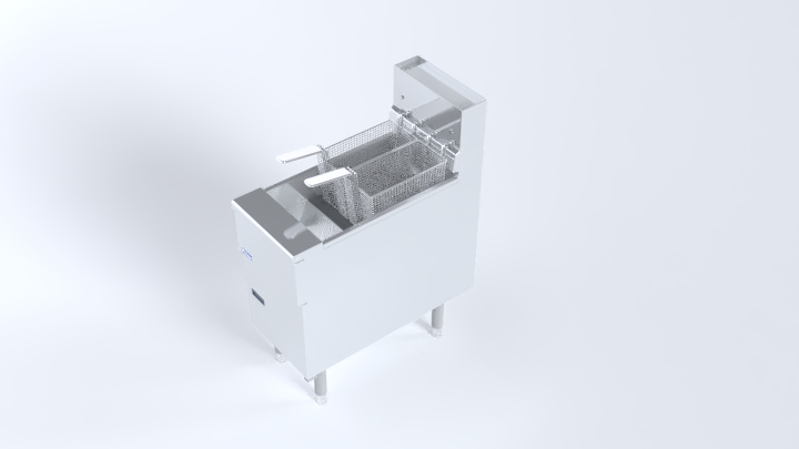 渲染模型_油炸锅001