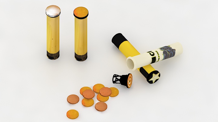 渲染模型_泡腾片001