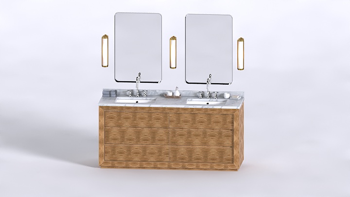 渲染模型_洗漱台104