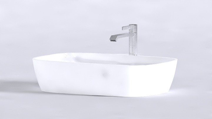 渲染模型_洗漱池044