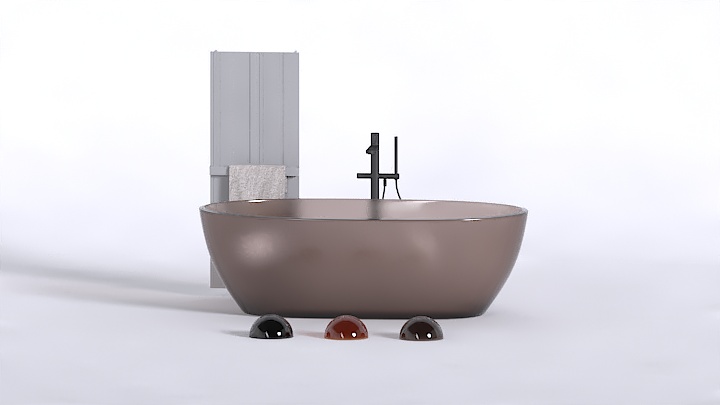 渲染模型_浴缸152