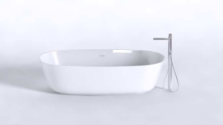 渲染模型_浴缸218