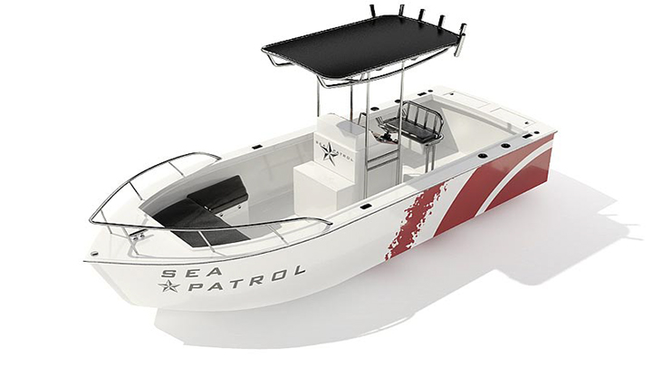 渲染模型_游艇009