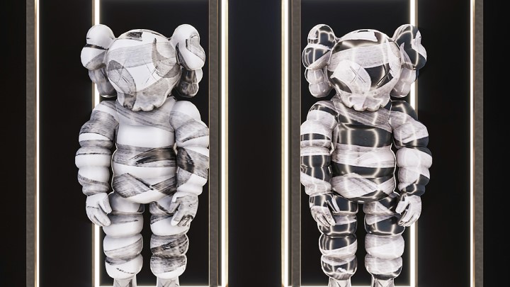 渲染模型_潮玩装饰品004