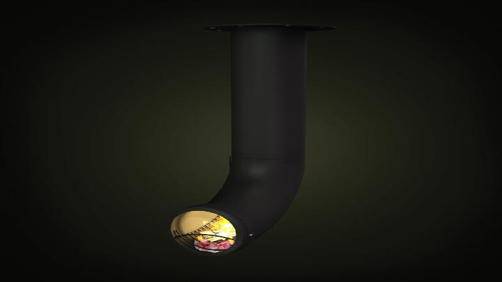 渲染模型_火炉033