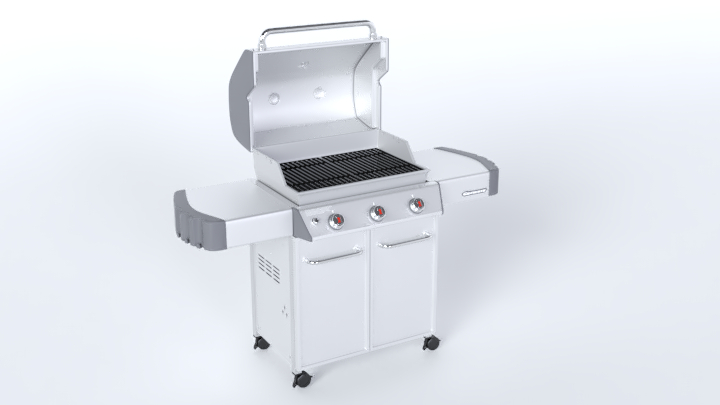 渲染模型_烧烤机002