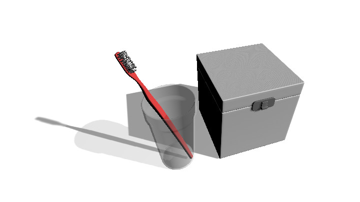 渲染模型_牙刷002