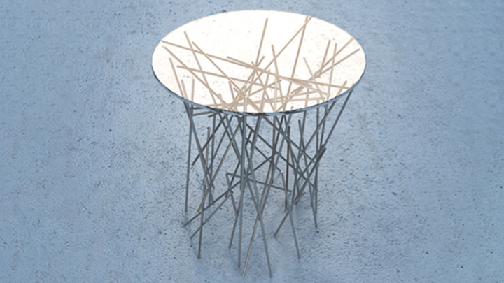 渲染模型_玻璃桌005