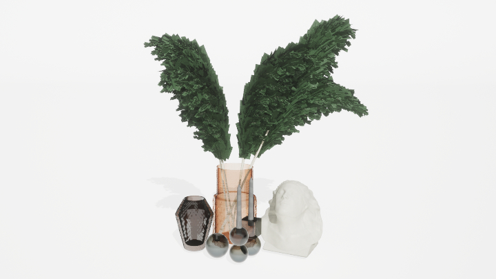 渲染模型_瓶景装饰001