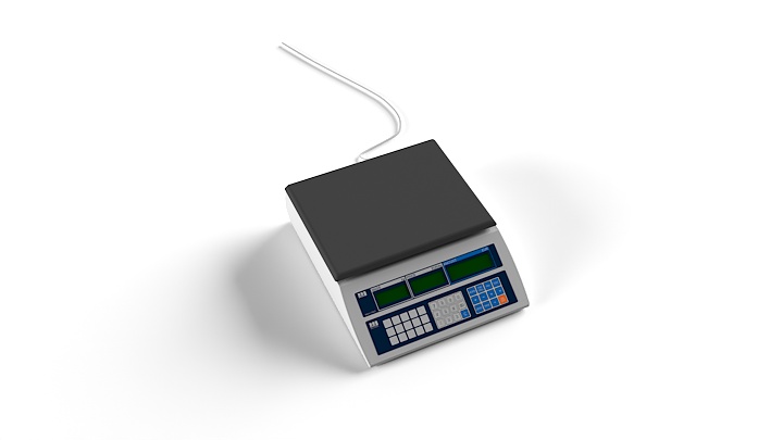 渲染模型_电子秤002