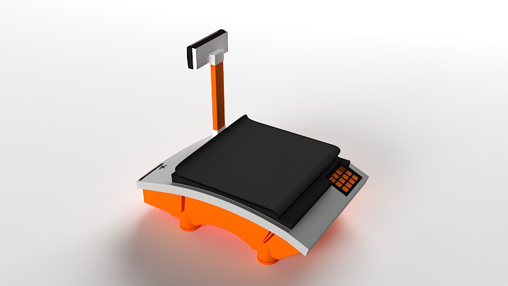 渲染模型_电子秤003