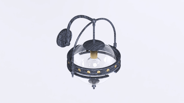 渲染模型_电灯135