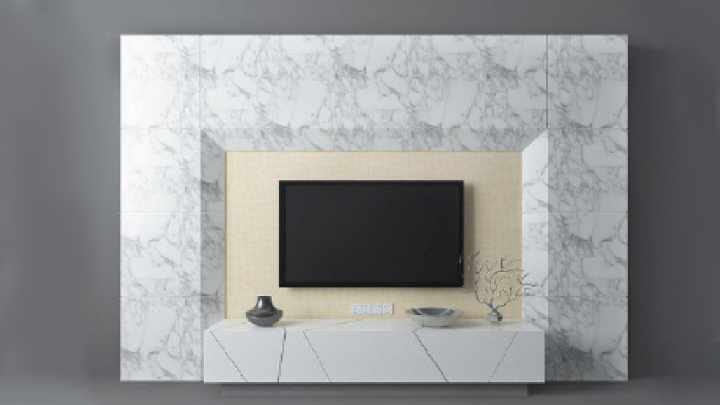 渲染模型_电视墙047