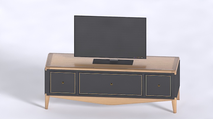 渲染模型_电视机柜001