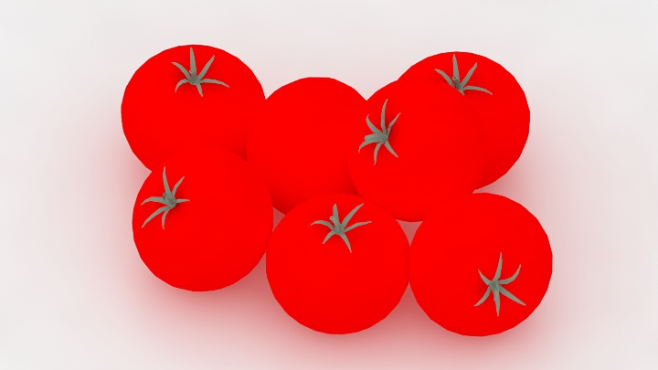 渲染模型_番茄001