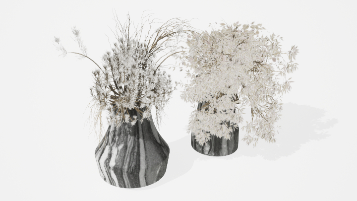 渲染模型_盆景155