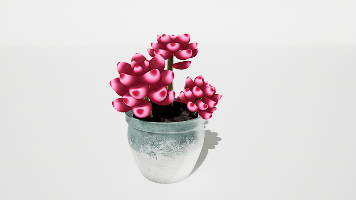 渲染模型_盆栽535