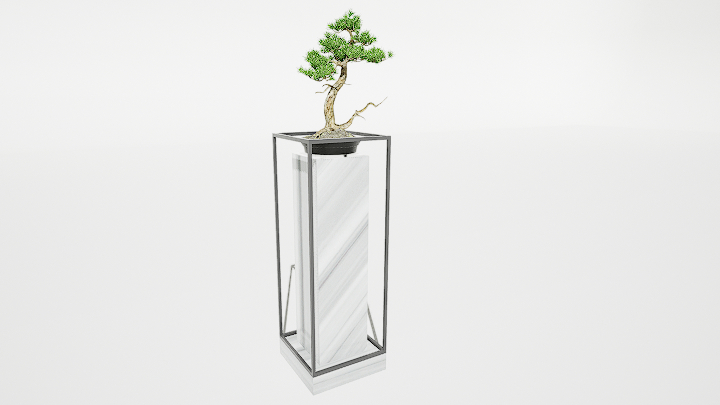 渲染模型_盆栽545