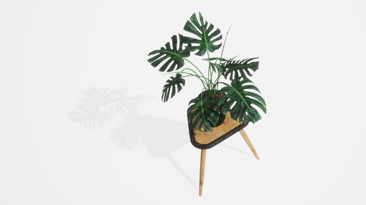 渲染模型_盆栽绿植031