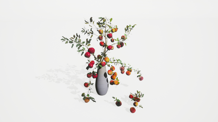 渲染模型_盆栽绿植142