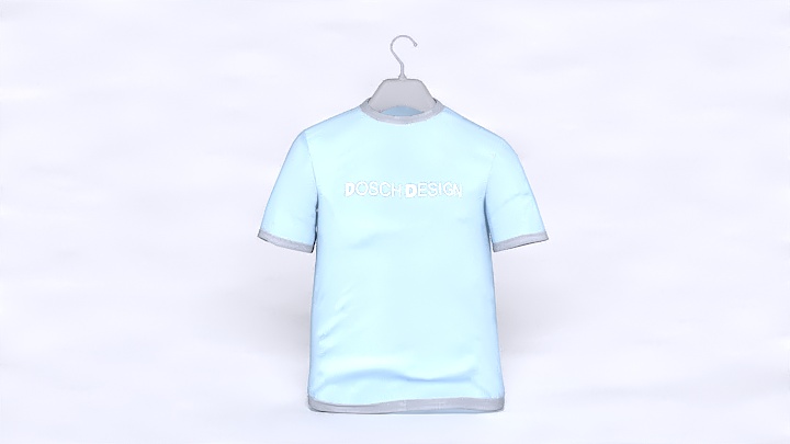 渲染模型_短袖014