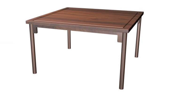 渲染模型_矮方桌001