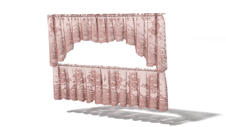 渲染模型_窗帘459