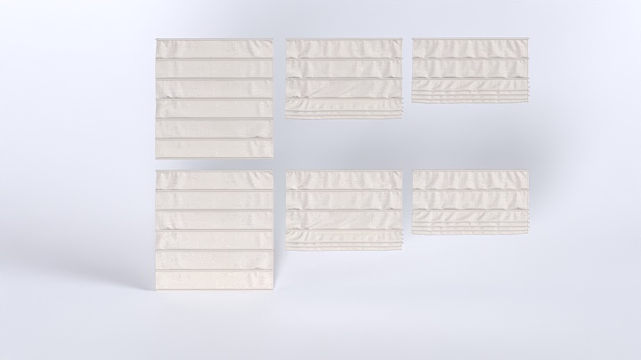 渲染模型_窗帘497