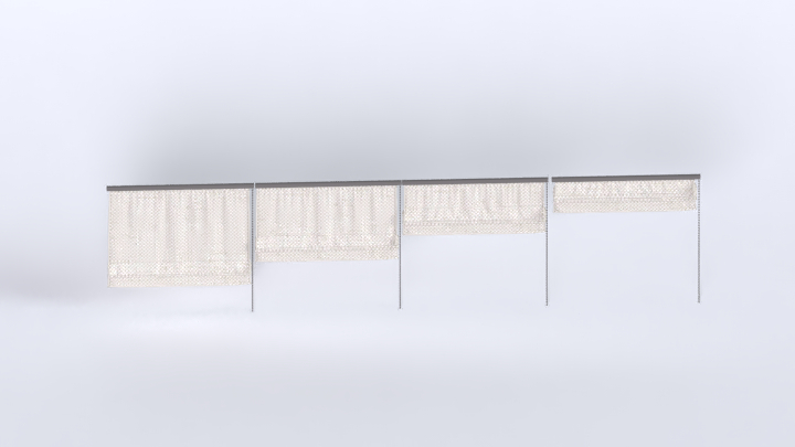 渲染模型_窗帘510