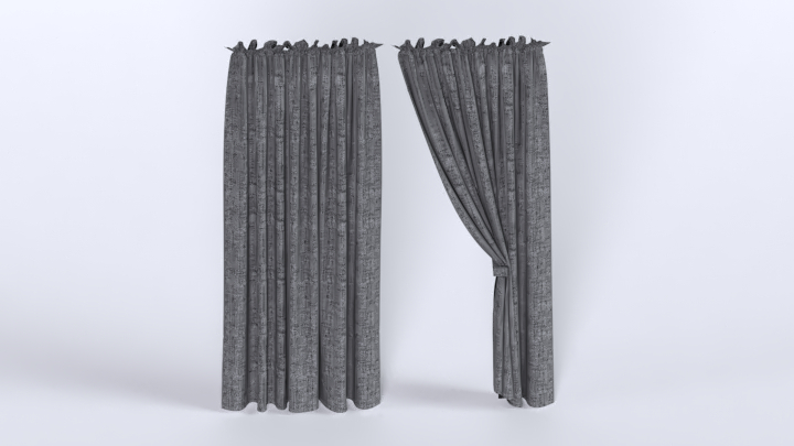 渲染模型_窗帘512