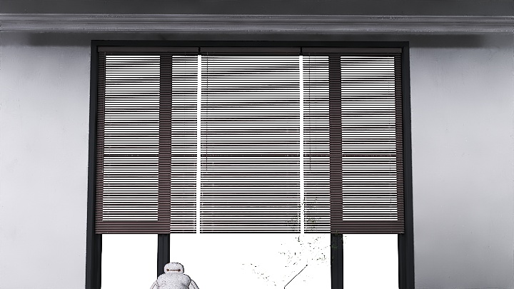 渲染模型_窗帘555