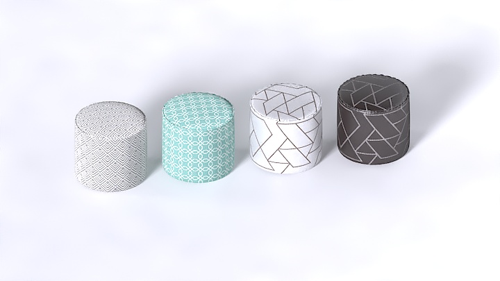 渲染模型_脚踏030