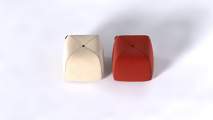 渲染模型_脚踏031