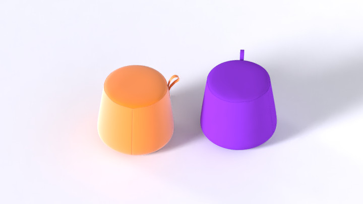 渲染模型_脚踏034