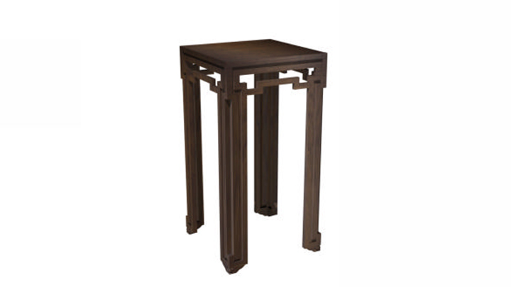 渲染模型_花几002