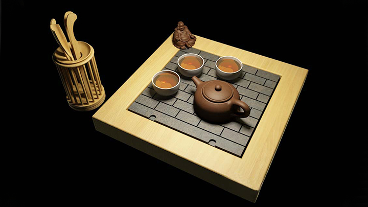 渲染模型_茶具031