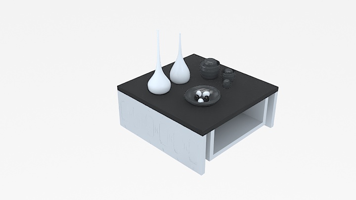 渲染模型_茶几268