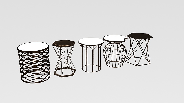 渲染模型_茶几400