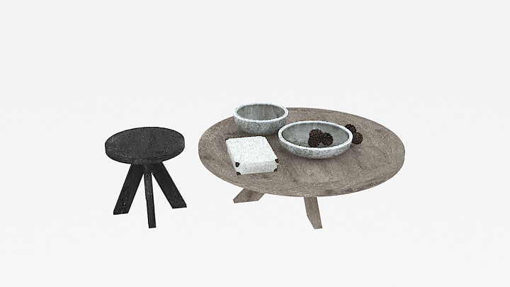 渲染模型_茶几401