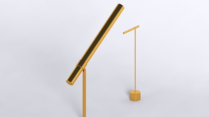 渲染模型_落地灯104