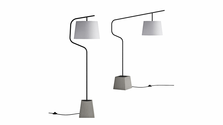 渲染模型_落地灯158