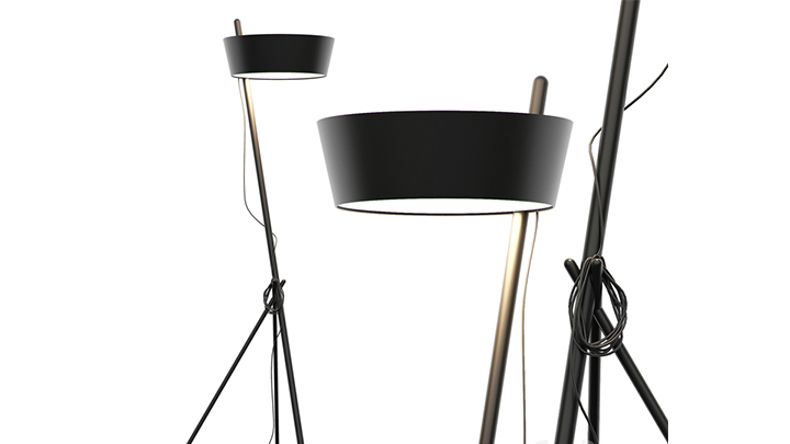 渲染模型_落地灯163