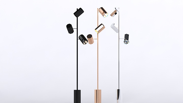 渲染模型_落地灯174