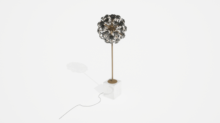 渲染模型_落地灯205