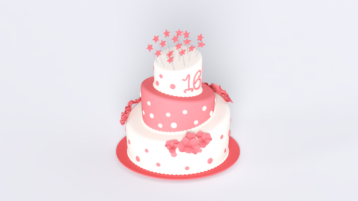 渲染模型_蛋糕010